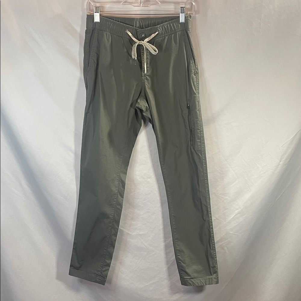 Vuori Sage Olive Green Joggers with Drawstring
